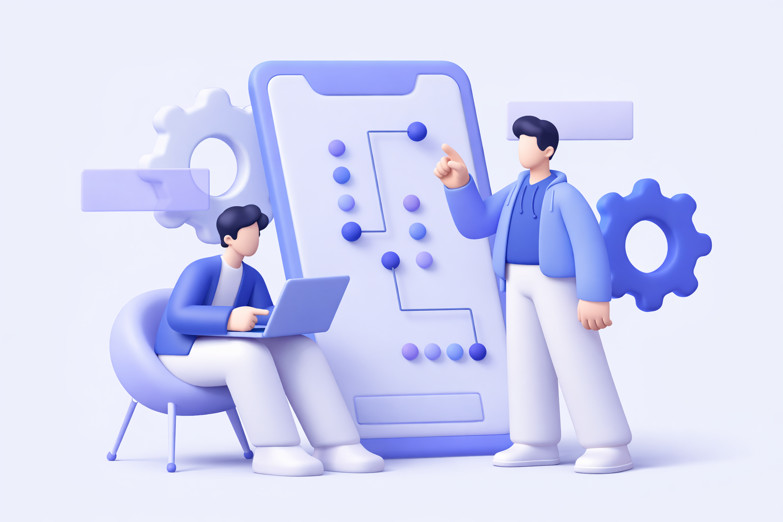 Sviluppatori di software blockchain che costruiscono e revisionano architetture di applicazioni decentralizzate su piattaforma mobile.
