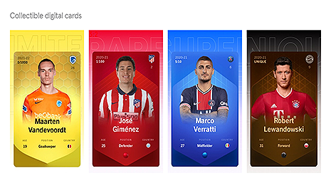Sorare cards rarity tiers