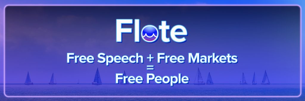 Blockchain technology in social networks Flote