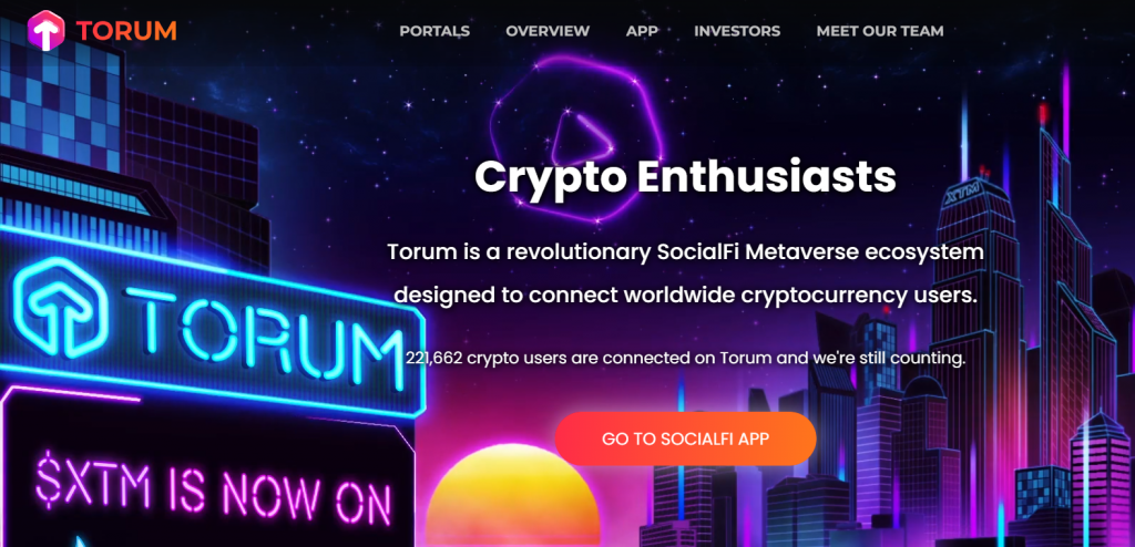 Réseaux sociaux de Torum