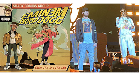 Eminem et Snoop Dogg présentent leur nouvelle chanson et vidéo "From Detroit to the LBC" (De Détroit à la LBC)