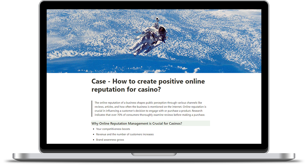 كيف تصنع سمعة إيجابية للكازينوهات على الإنترنت؟