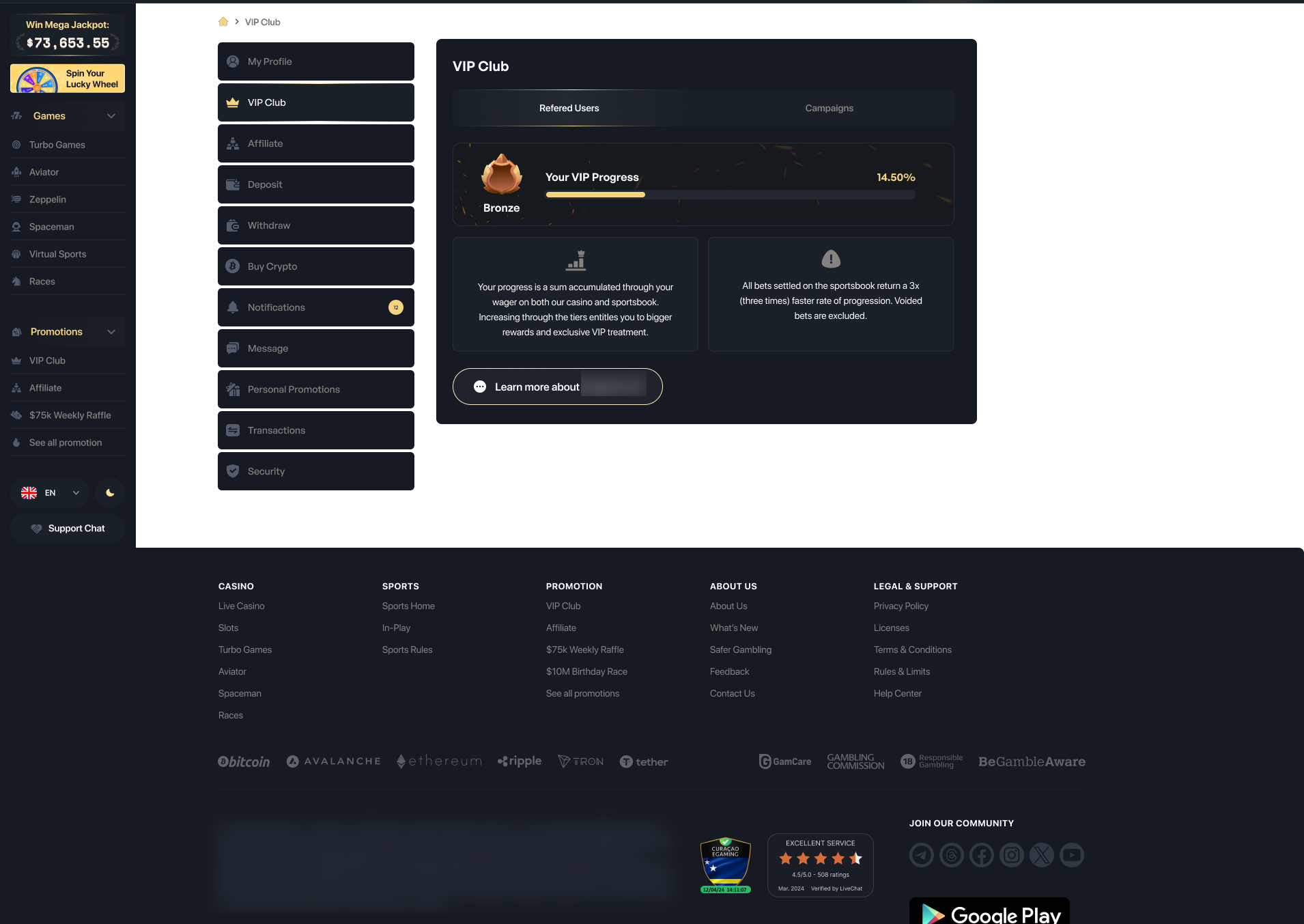 VIP Club New Design.