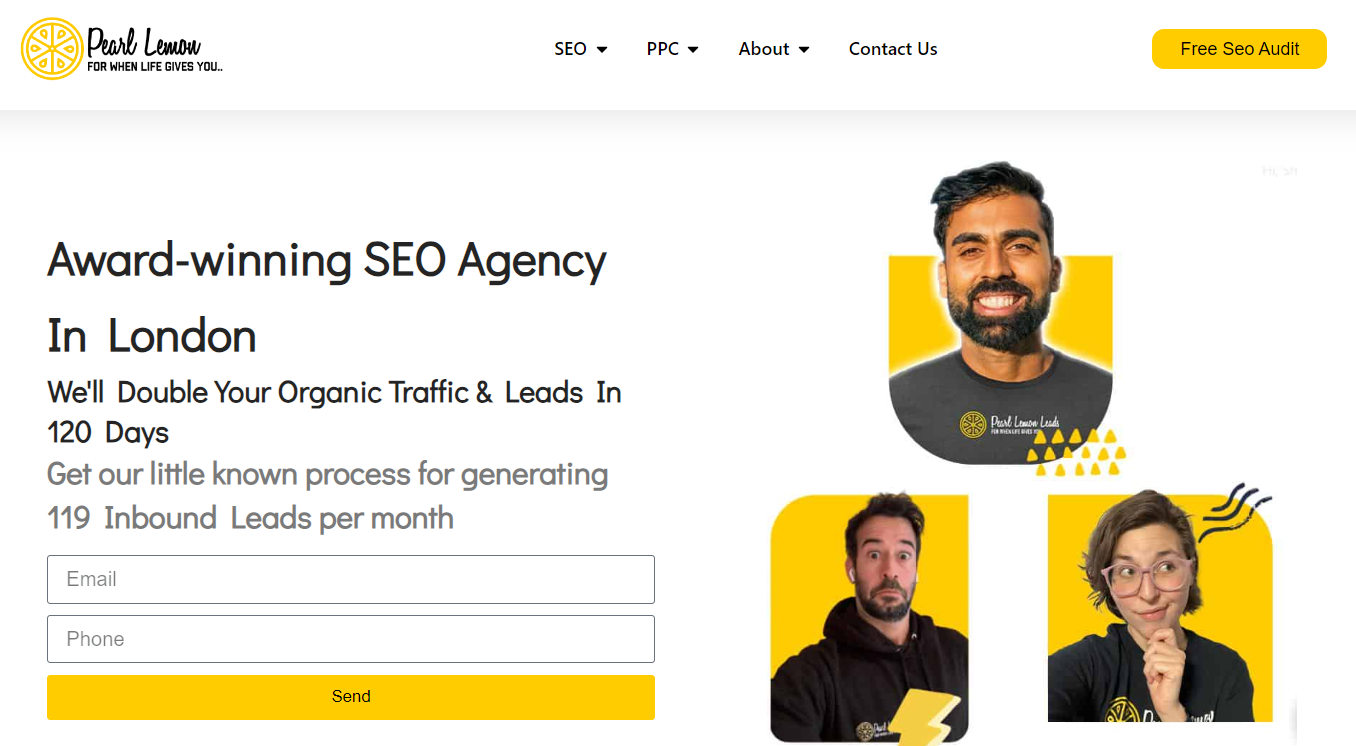 Pearl Lemon SEO London Agentur.