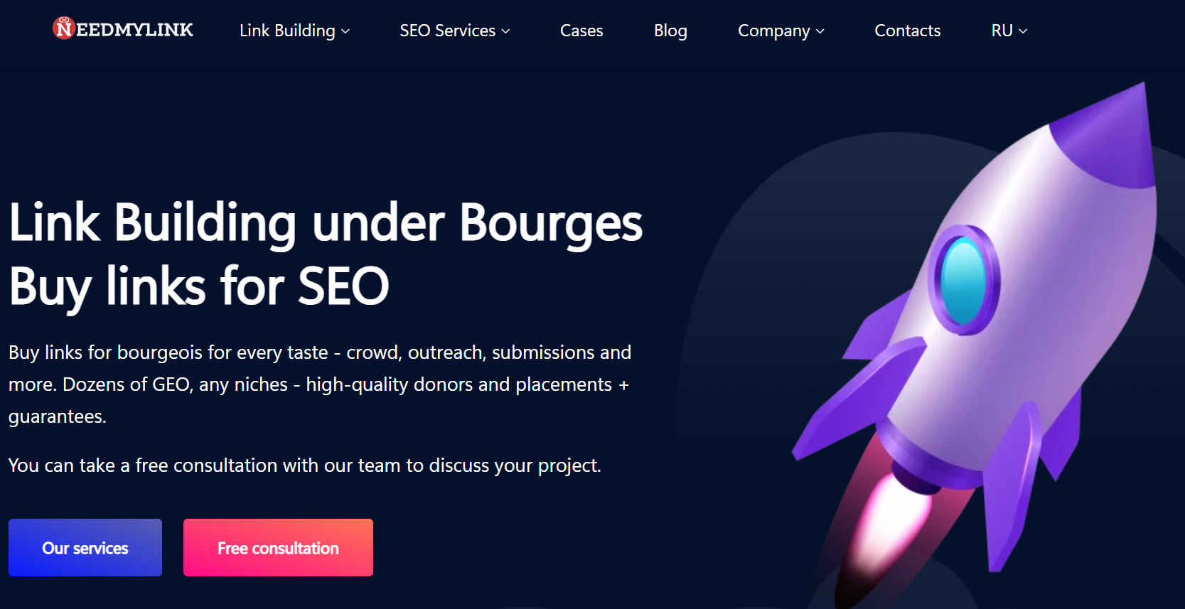 NeedmyLink SEO Dienstleistungen.