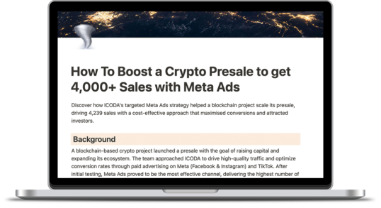 How to Drive 4,000+ Sales for Your Crypto Presale With Meta Ads