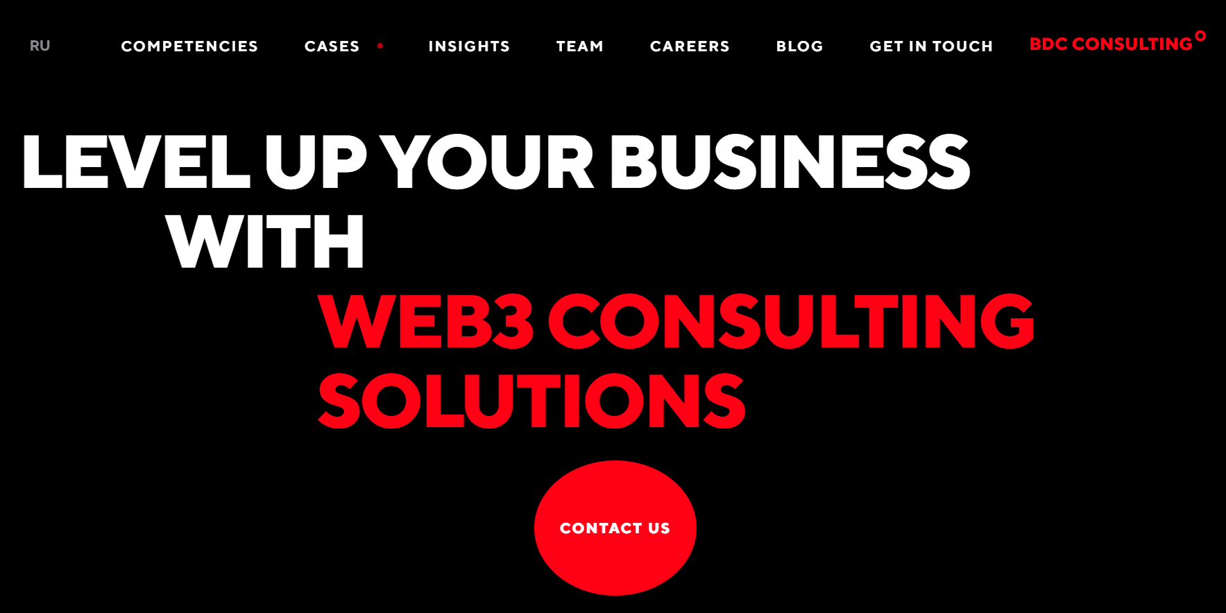 BDC Consulting Marketing Web3 orientado para a investigação.