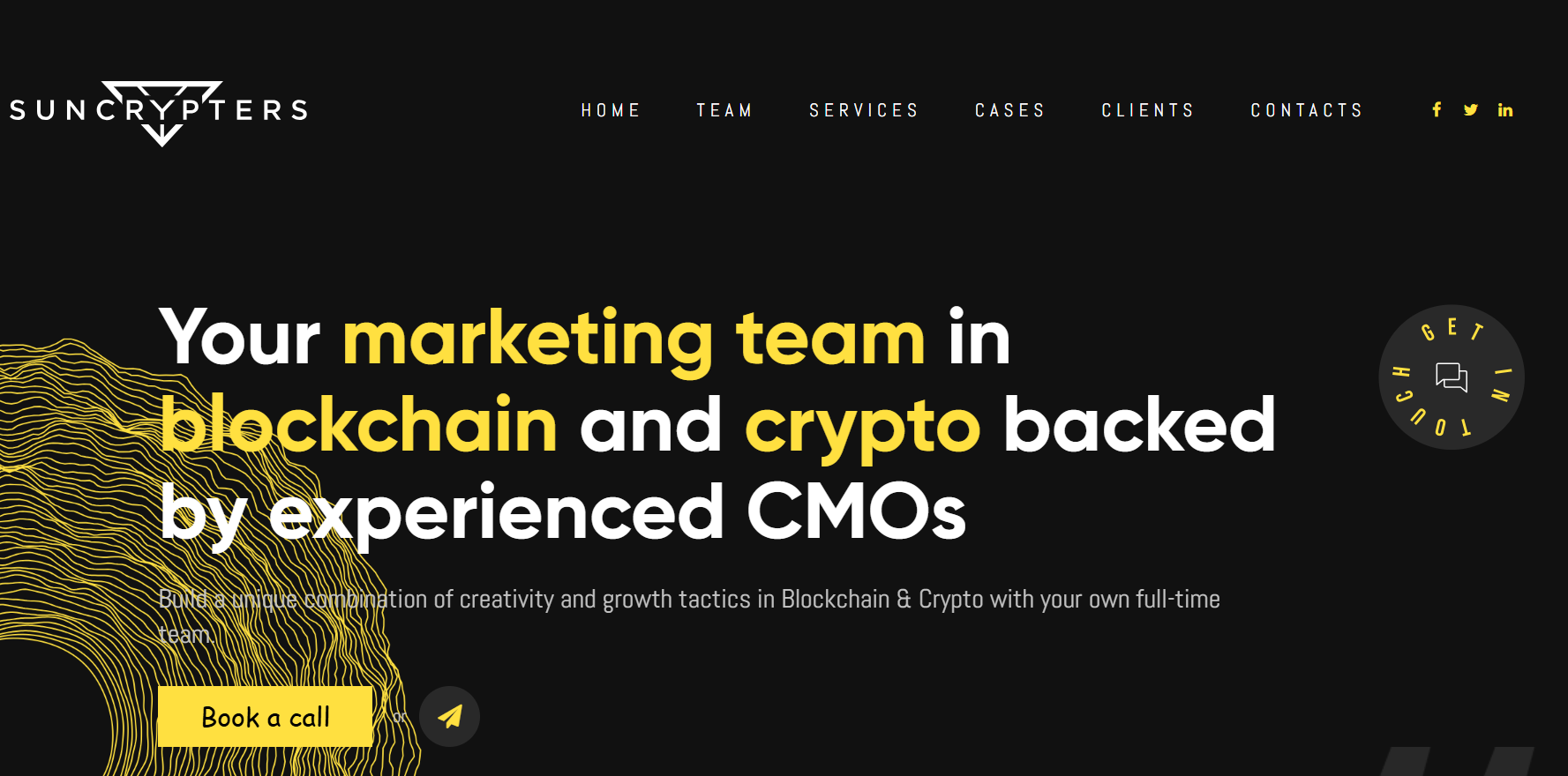 Suncrypters Marketing centrado na comunidade.