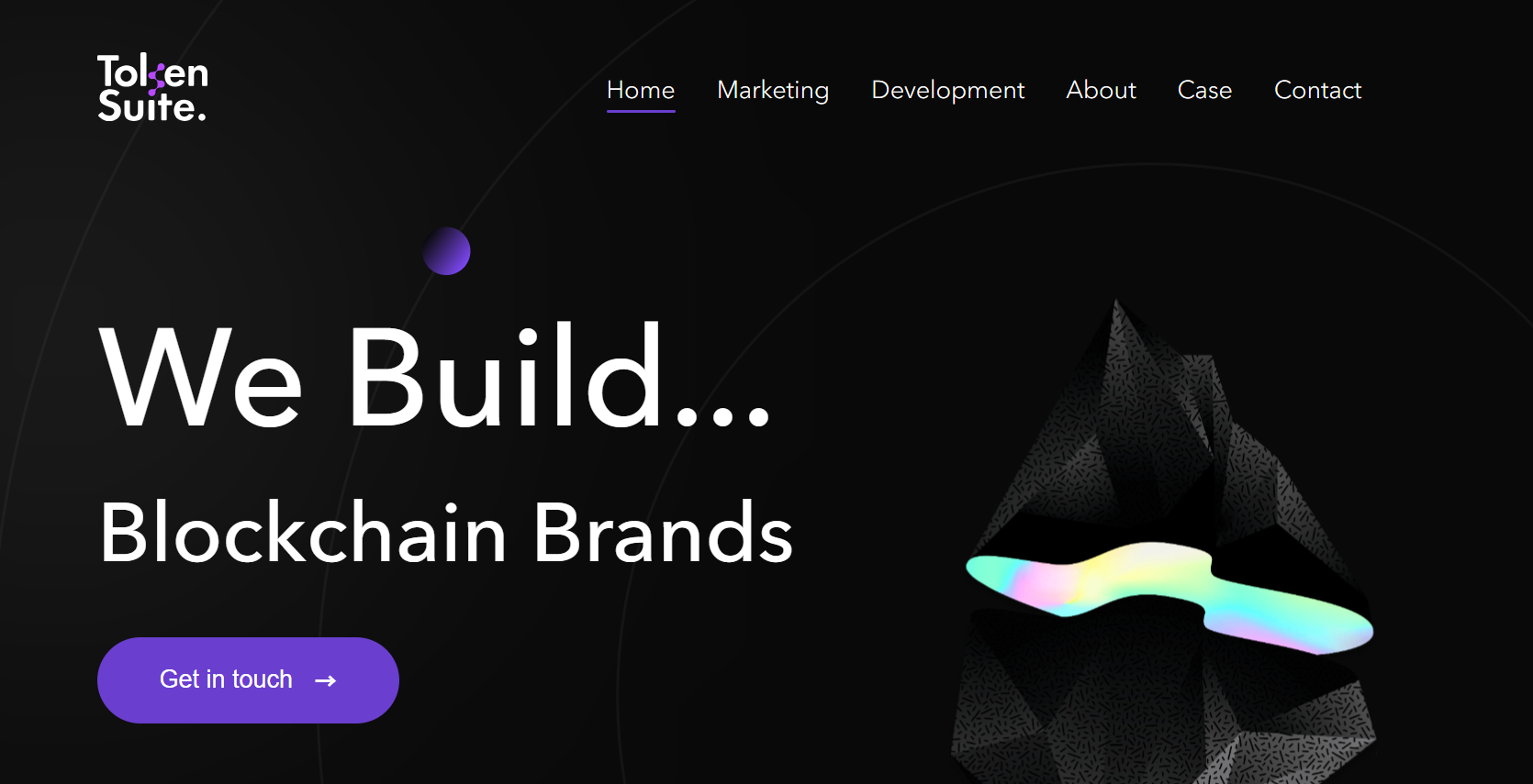 TokenSuite Incubadora de cadeias de blocos e serviços de marketing.