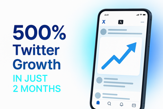 500% Twitter Growth in 2 Months