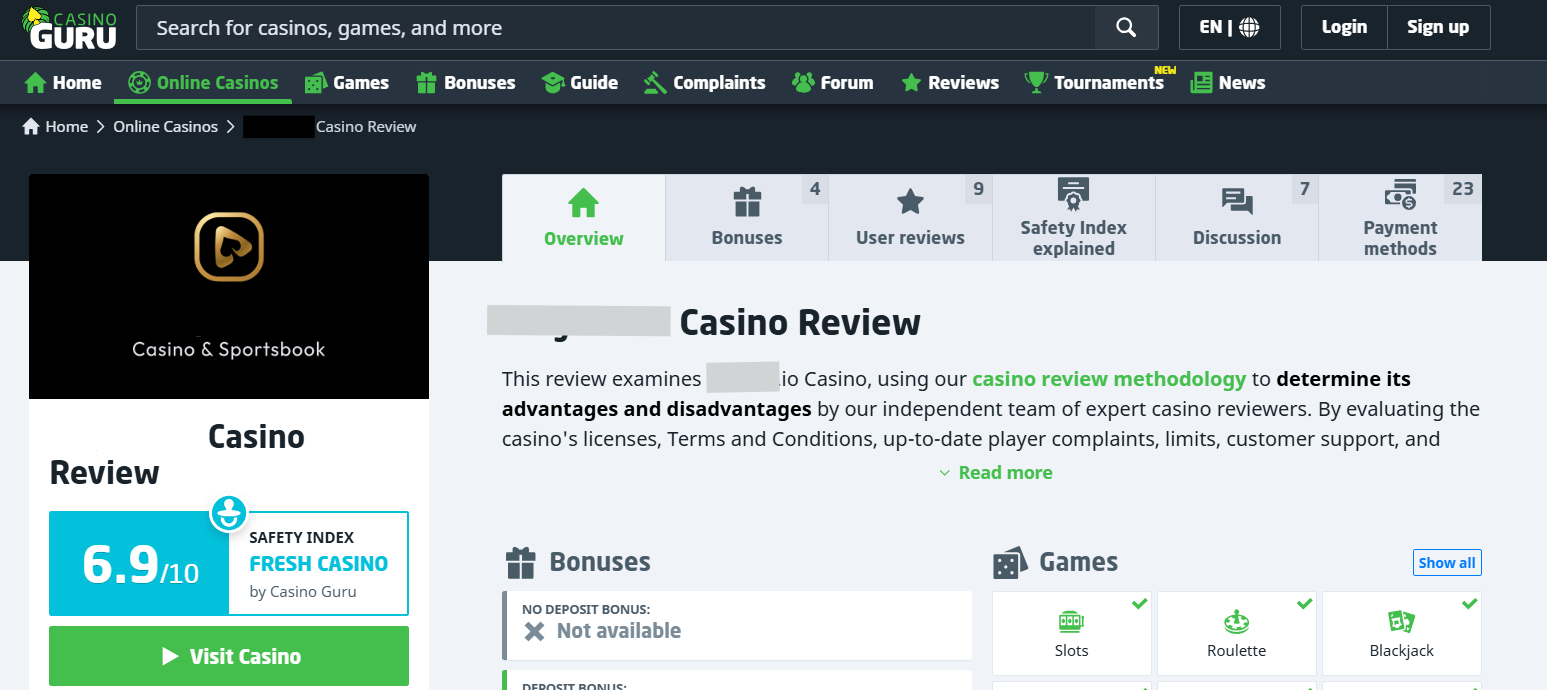 如何提升 CasinoGuru.