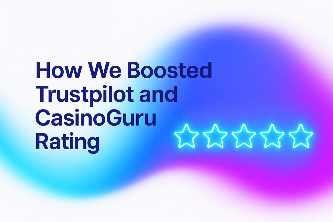 TrustpilotとCasinoGuruの評価が上昇