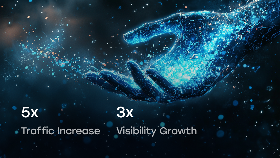 5x Organic Traffic Growth in Just 6 Months