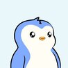 Pudgy Penguins homepage featuring $PENGU token