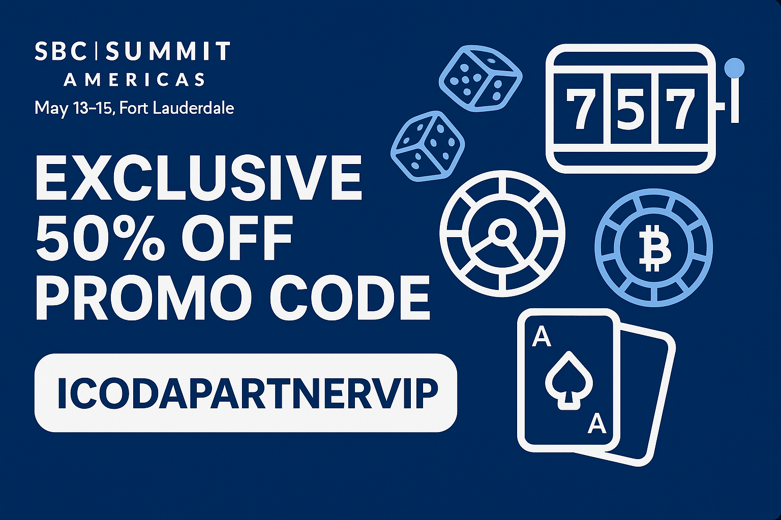 SBC Summit Promo Code ICODAPARTNERVIP