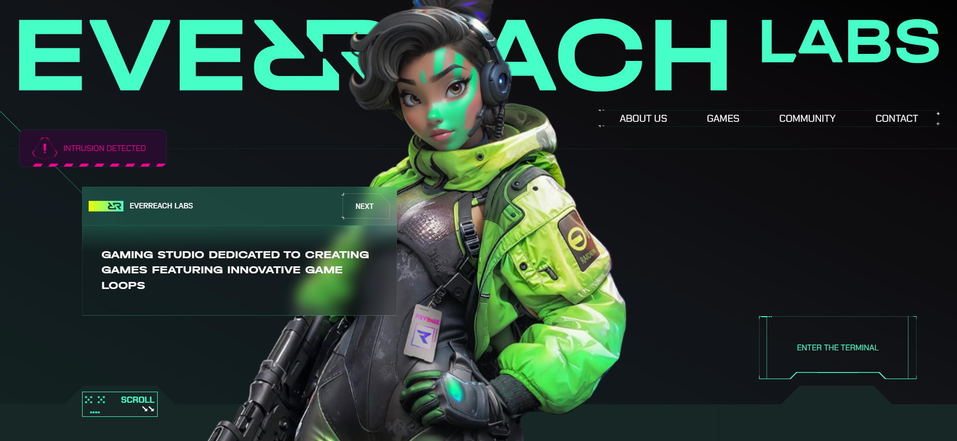 El sitio web de Everreach Labs destaca la interacción espectador-jugador de su proyecto GameFi, una de las principales preventas de criptomonedas en abril