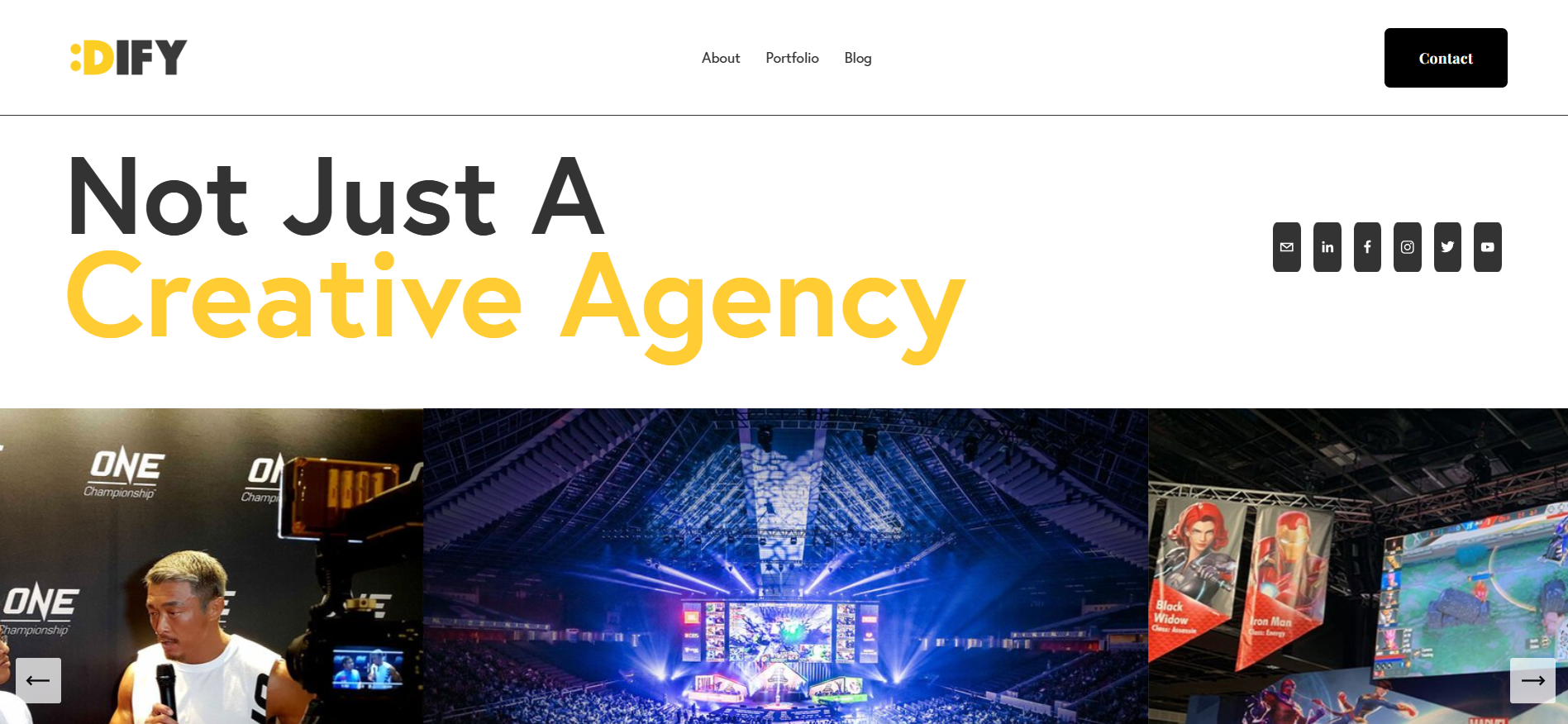 DIFY Singapore website - leading crypto marketing services for blockchain PR and Web3 communications