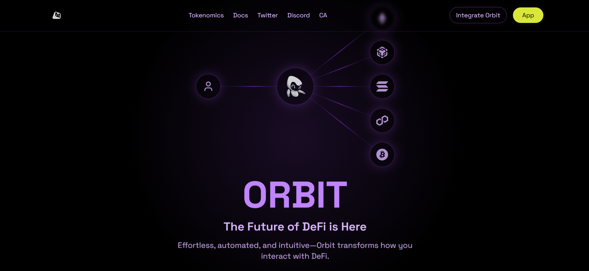 ORBIT AI-driven DeFi across 100+ blockchains, top ai crypto coins 2025
