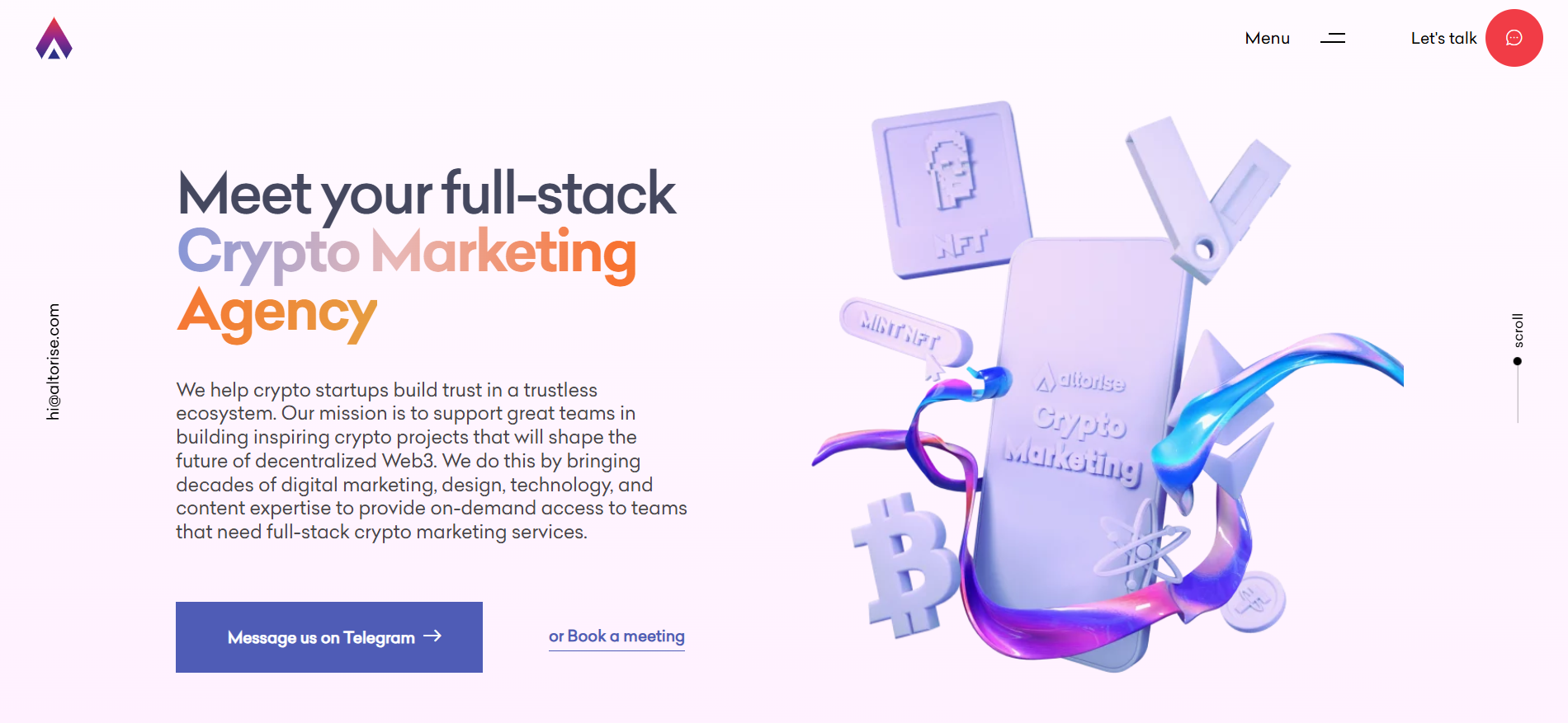 Altorise boutique crypto marketing accelerator as premium best crypto marketing agency in India showcasing $200M+ fundraising track record for ambitious startups