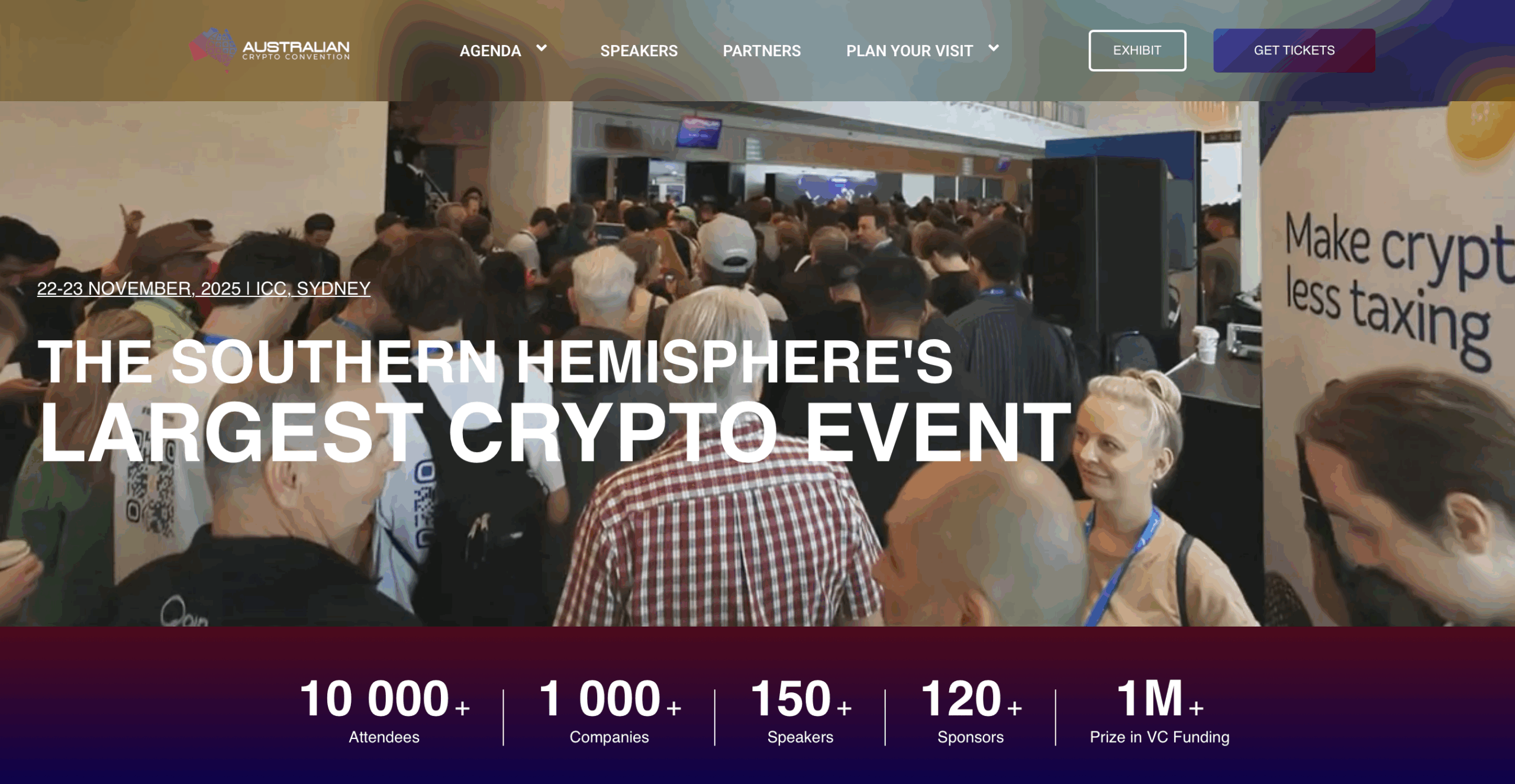 Australia Crypto Convention 2025 Promo Code