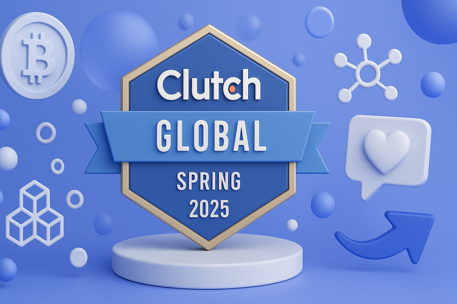 ICODA Wins Spring 2025 Clutch Global Award | Top 15 Global B2B Leader