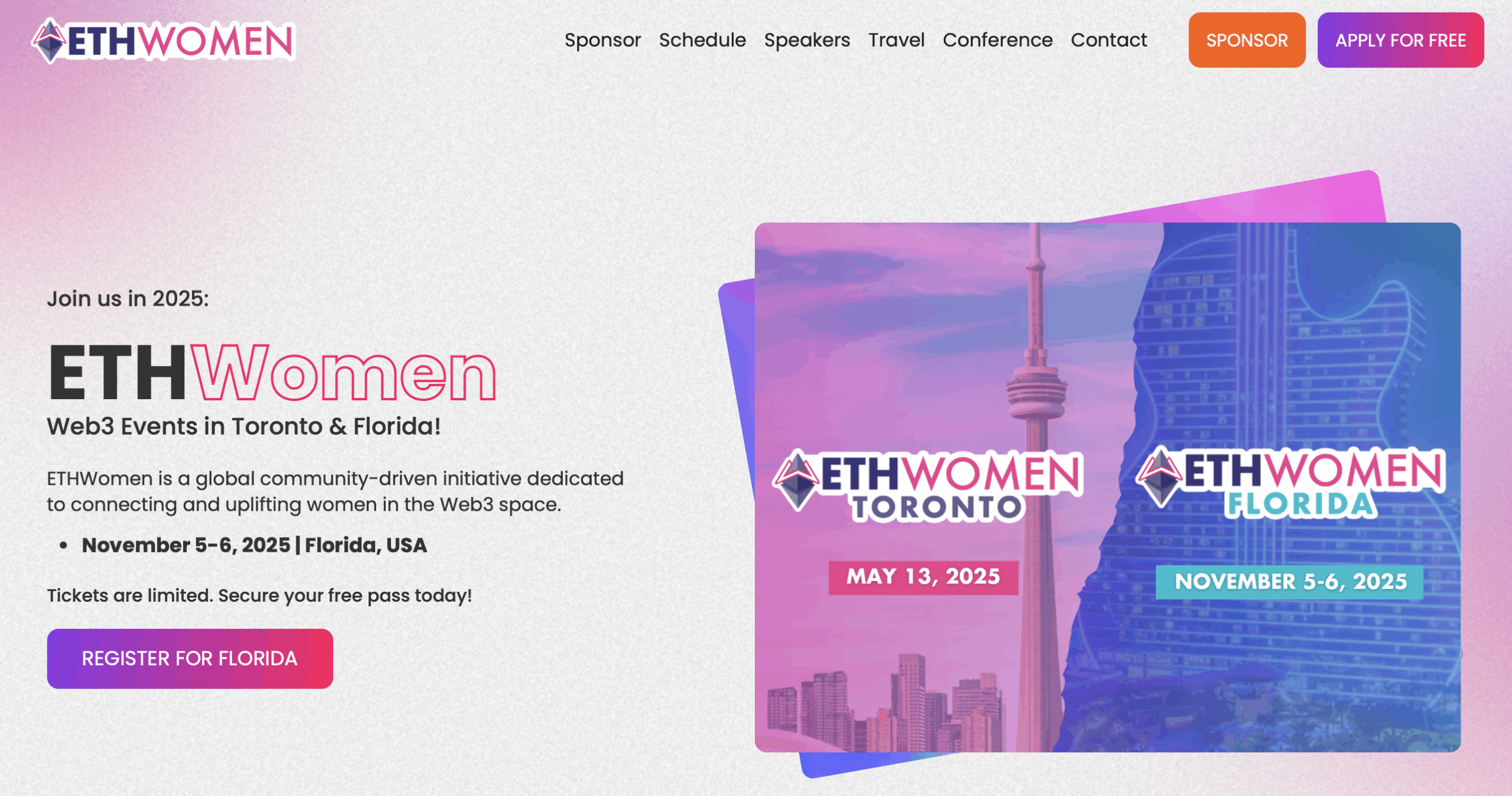 ETHWomen Florida Promo Code