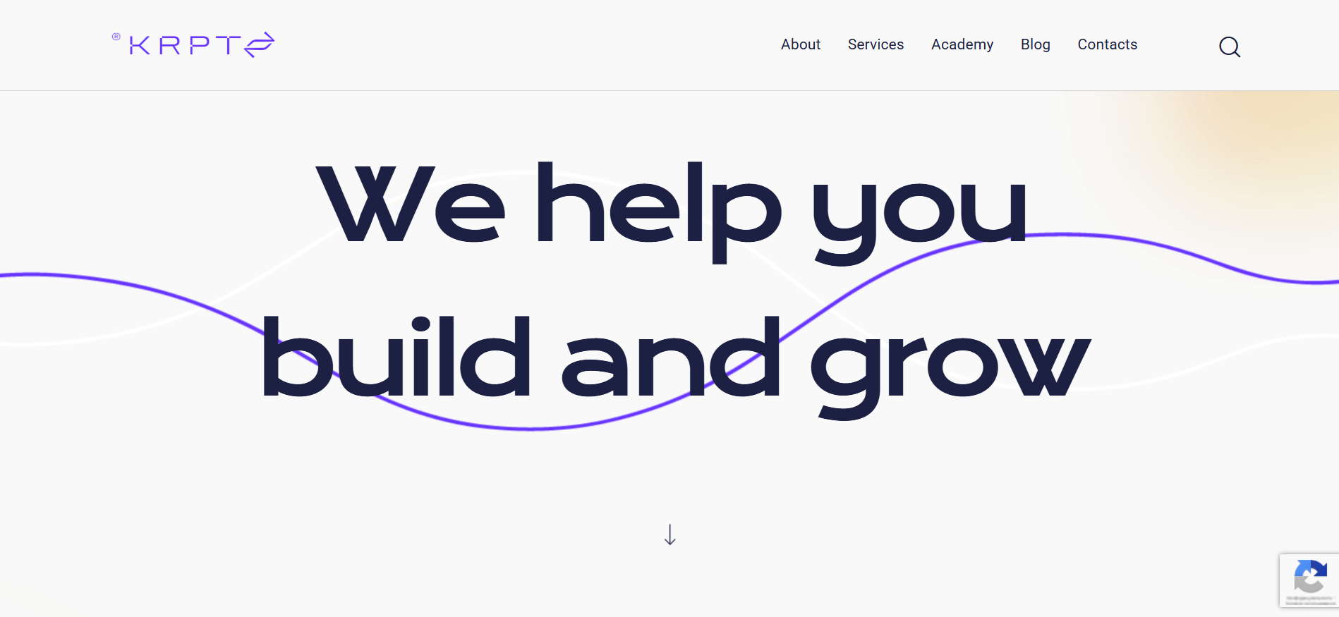 KRPT homepage emerging regional player best crypto marketing agency in Turkey result oriented team
