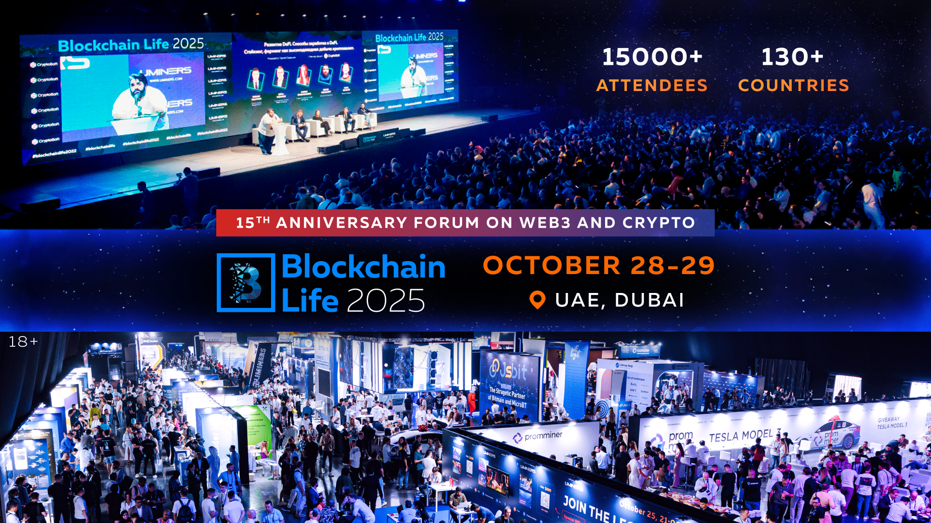 ICODA promo code for 10% OFF of your Blockchain Life 2025 ticket