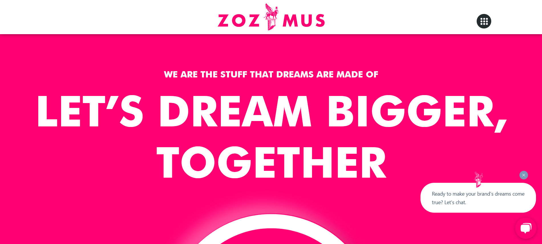 Zozimus - Boston digital marketing agency homepage with Marketing Mix Model technology and Best Generative Engine Optimization Company for AI Visibility