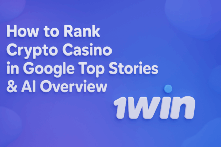 Rank Crypto Casino in Google Top Stories & AI Overview