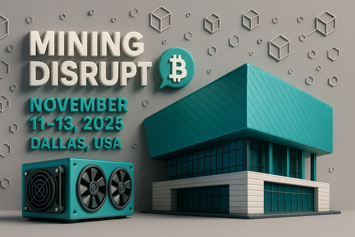 Mining Disrupt 2025: Save 20% With Special Code ICODA20