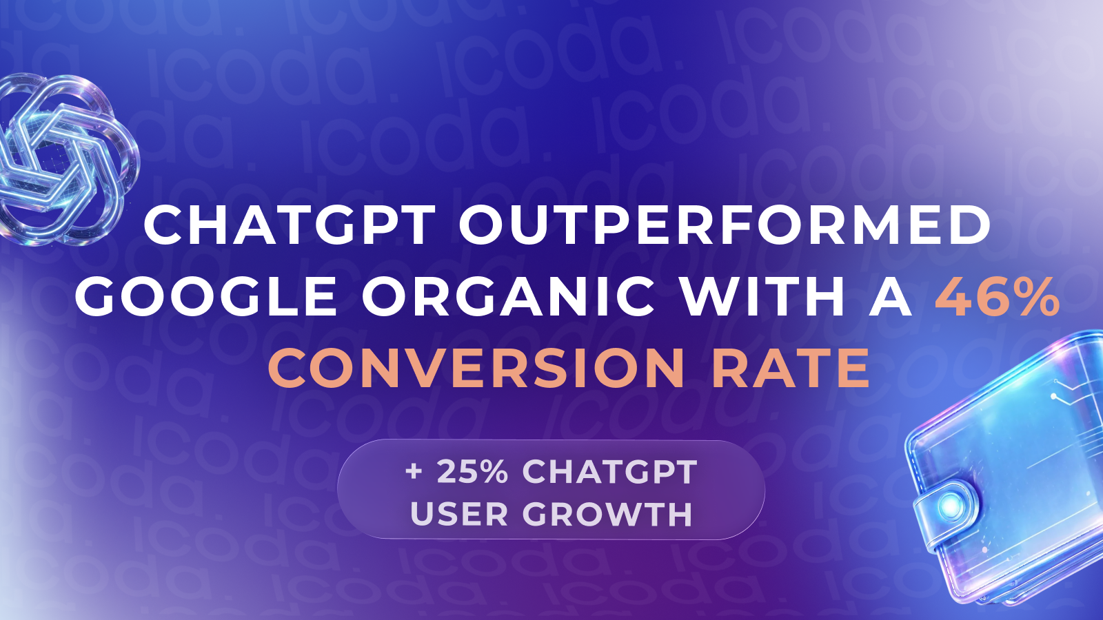 ChatGPT drove 46% conversion for a crypto payments platform