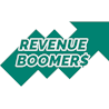 Revenue Boomers affordable blockchain SEO and AI optimization agency logo.