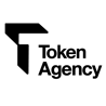 Token Agency logo programmatic advertising for cryptocurrency projects.