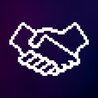 theKOLLAB crypto influencer marketing agency logo backed by CoinBureau.