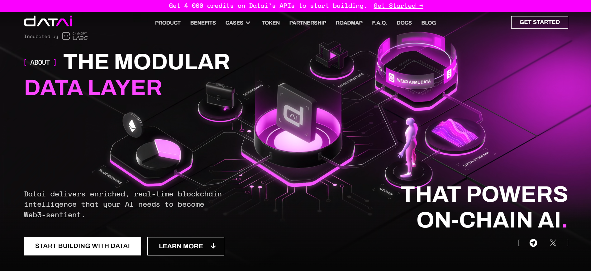 Datai Network 模块化数据层接口分析 50 多个区块链网络,2025 年 10 月最佳加密货币预售投资。