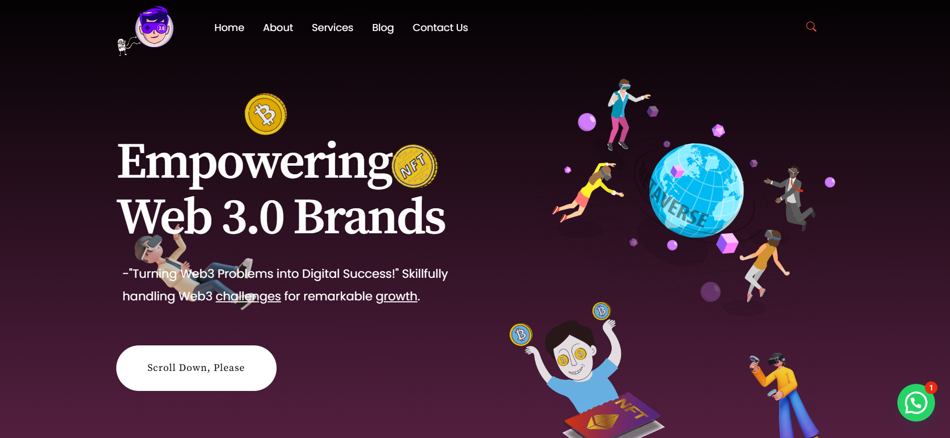 A página inicial do Web3 MoJo apresenta pacotes de marketing de influência de criptomoedas a preços acessíveis para a construção de comunidades no Discord, Telegram e Twitter.