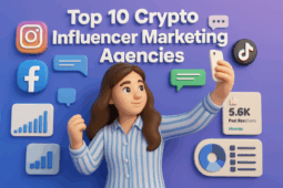 소셜 미디어 플랫폼 트위터(X), 인스타그램, 틱톡, 페이스북, 웹3 참여 분석을 통한 최고의 암호화폐 인플루언서 마케팅 대행사의 예시입니다.