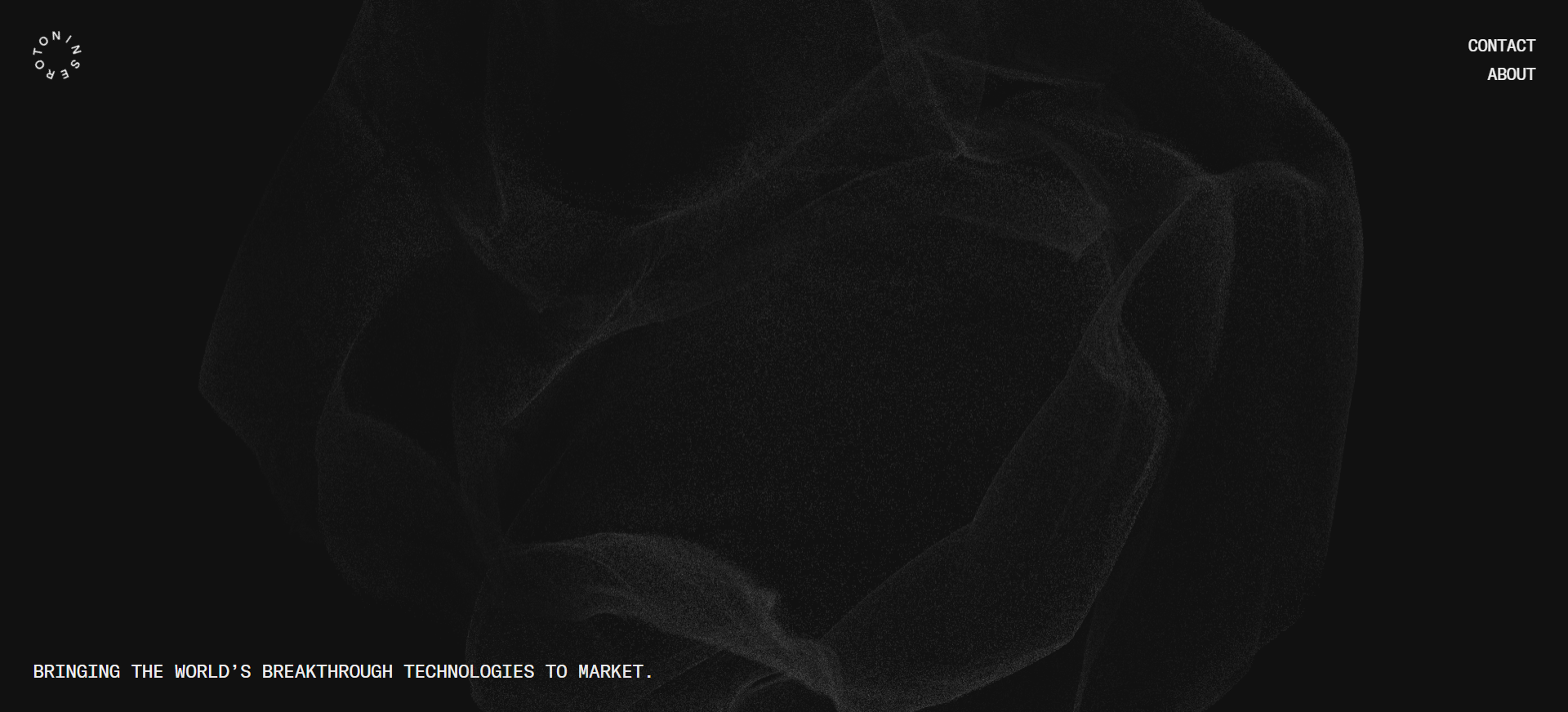 Serotonin homepage presenting go-to-market crypto PR agency services for enterprise blockchain projects.