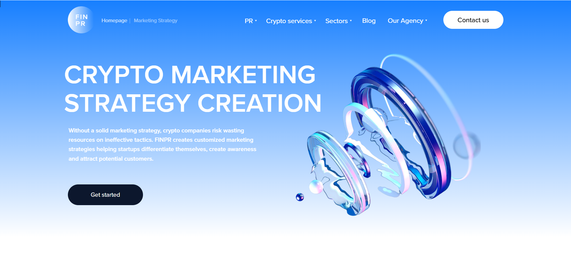 وكالة إنشاء استراتيجيات تسويق العملات الرقمية FINPR تساعد الشركات الناشئة في مجال البلوك تشين بحملات ترويجية مخصصة.