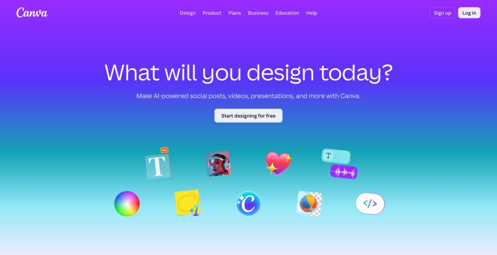 Canva AI visual content creation tool — Magic Design, Brand Kit, and social media asset generation