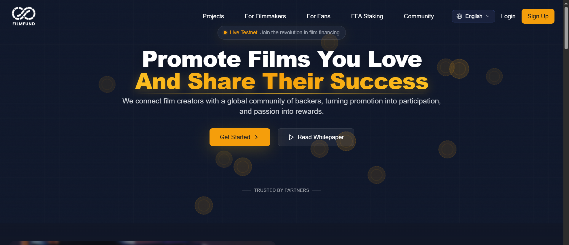 منصة FilmFund Web3 لتمويل الأفلام ومشاركة المعجبين - أفضل عرض مسبق للعملات الرقمية لشهر مايو 2026 RWA اختيار مايو 2026