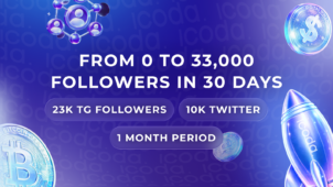 Copertina del caso ICODA - Il progetto Web3 healthtech New Era Medicine è passato da 0 a 33.000 follower in 30 giorni: 23K Telegram e 10K Twitter in un solo mese.