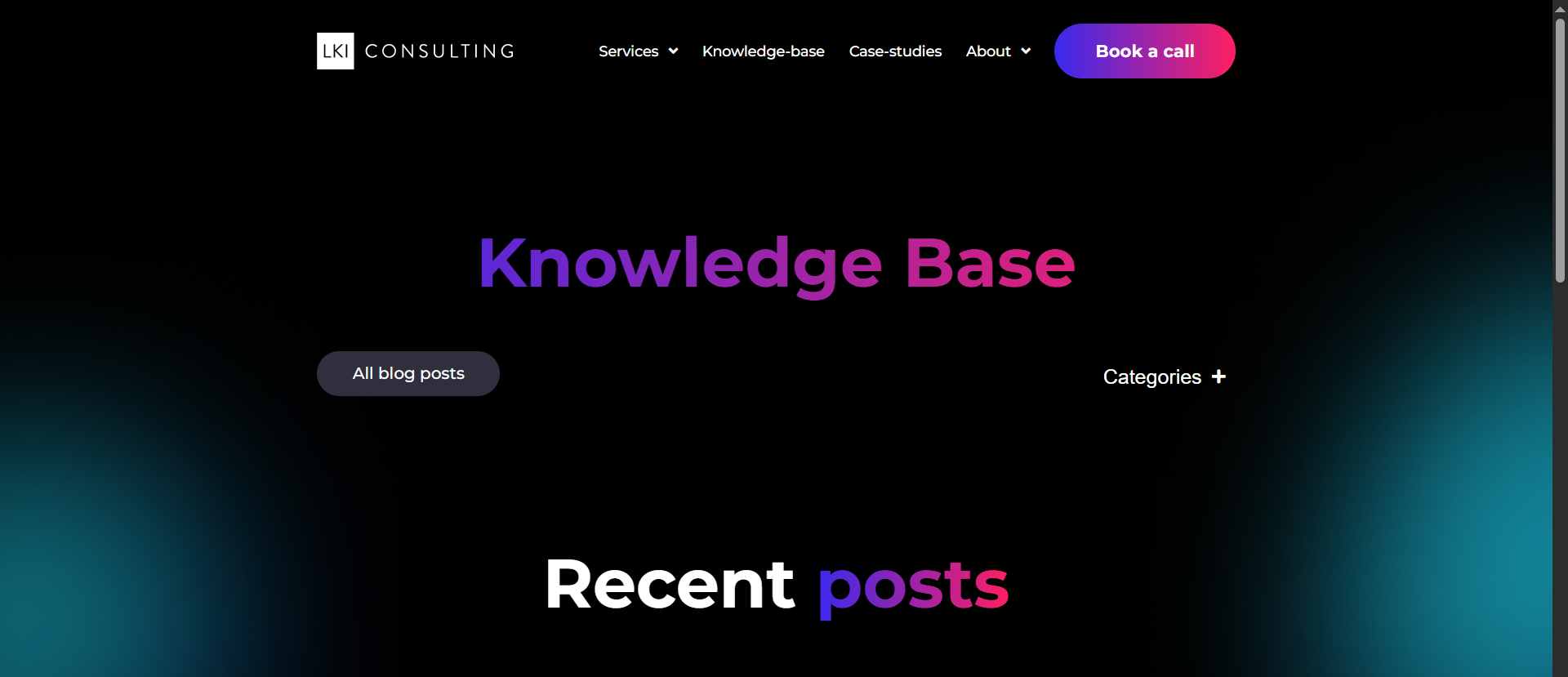 La page de la base de connaissances de LKI Consulting sur le marketing des cryptomonnaies contient du contenu éducatif sur les DeFi et les blockchains pour les détenteurs de jetons et les communautés Web3.
