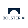 Bolster AI logo: navy arch mark above the wordmark on white.