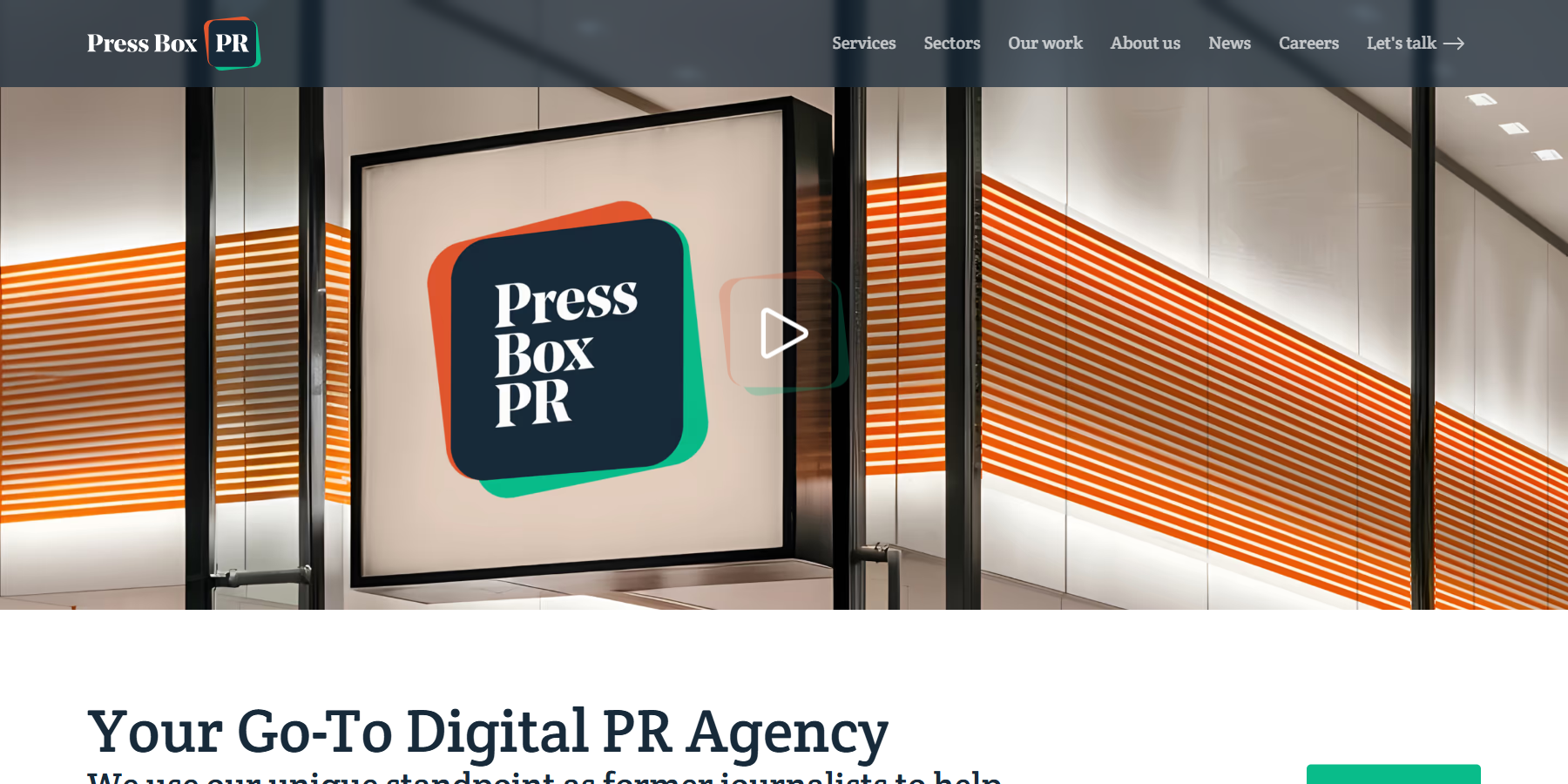 Press Box PR iGaming PR agency.